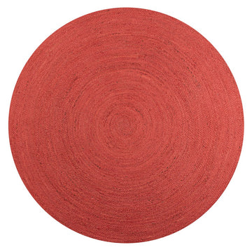 Zara Braided Coastal Cottage Round Jute Round Rug
